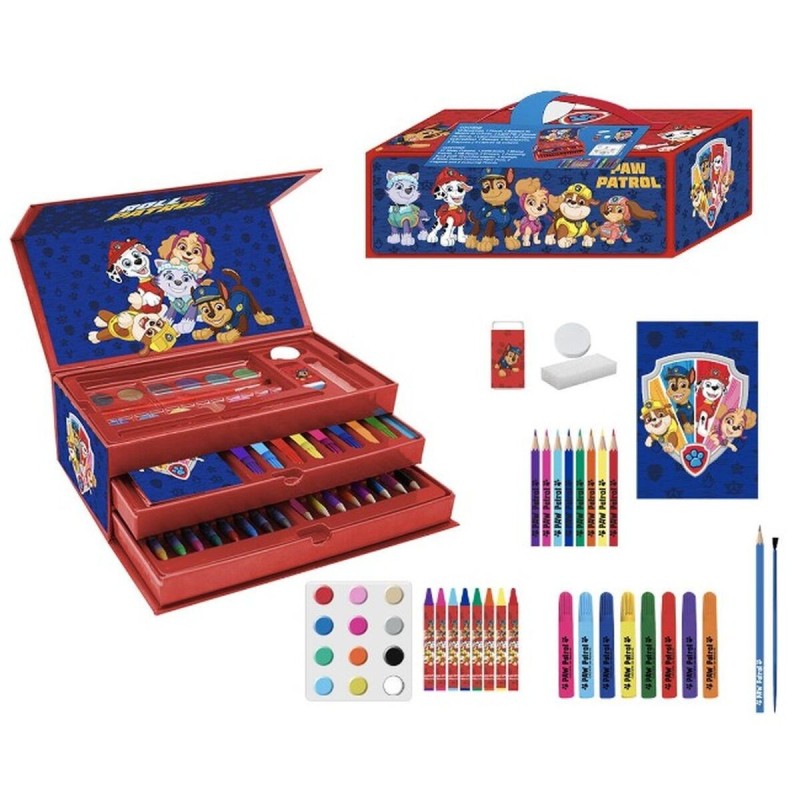 Set de peinture The Paw Patrol Porte documents Bleu foncé