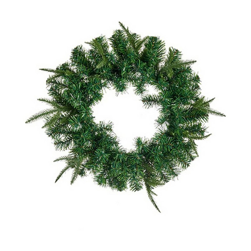 Couronne de Noël Vert 45 x 6 x 45 cm