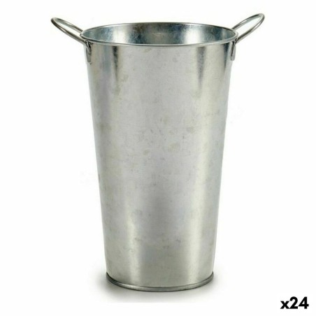 Cache-pot Ibergarden B00115-B Argenté Zinc 15 x 23