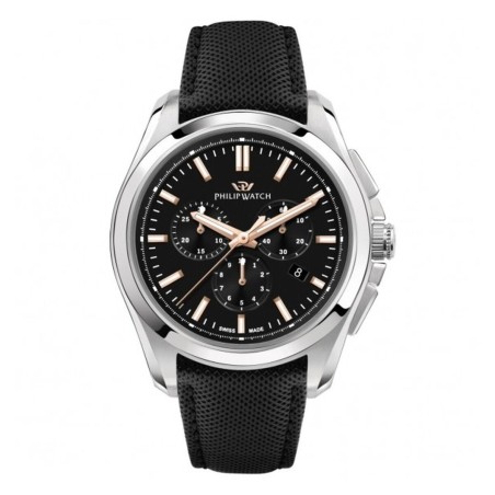 Montre Homme Philip Watch AMALFI CHRONO Noir (Ø 43 mm)