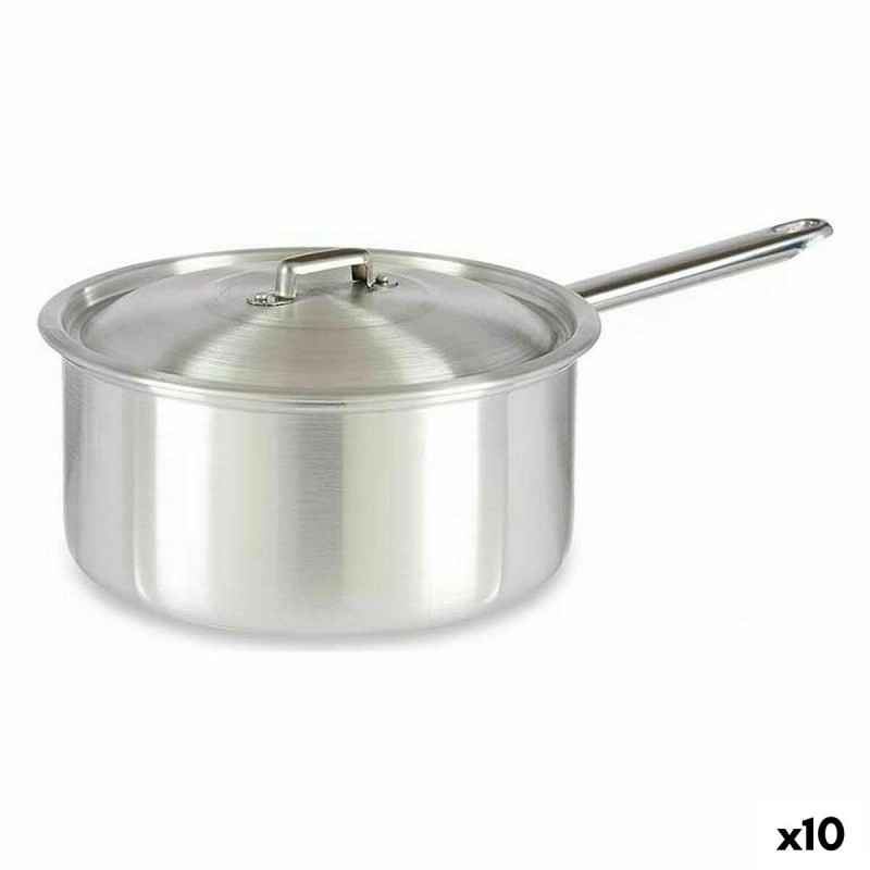 Casserole avec couvercle Kinvara 100022 Argenté Aluminium 4 L 24