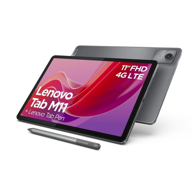 Tablette Lenovo Tab M11 4G 11" Mediatek Helio G88 4 GB RAM 128 GB Gris Gris foncé