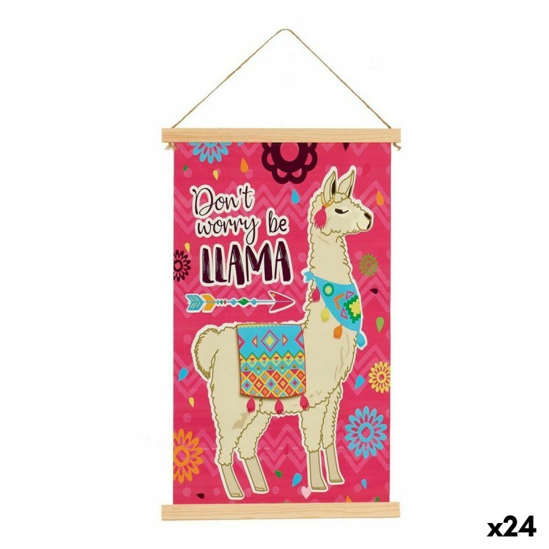 Toile Lama (1 x 54 x 33 cm) (24 Unités)