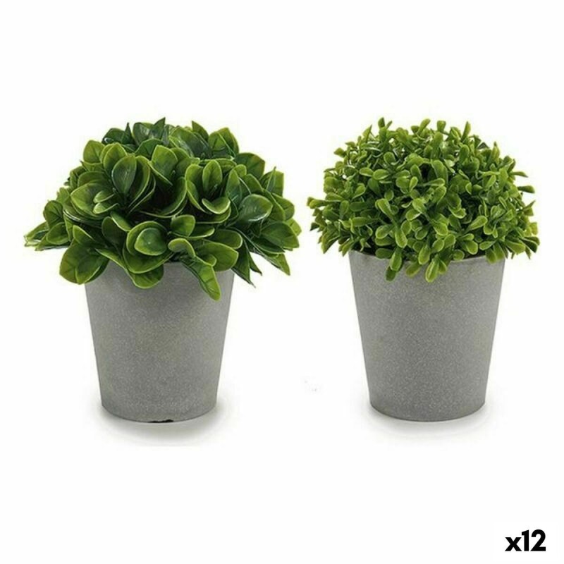 Plante décorative Ibergarden A18124-128-1 Plastique 13 x 17 x 13 cm (12 Unités)