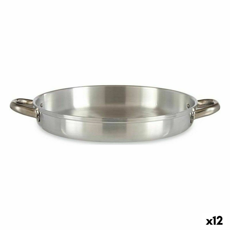 Poêle Kinvara 100117 Argenté Aluminium Ø 30 cm (12 Unités)