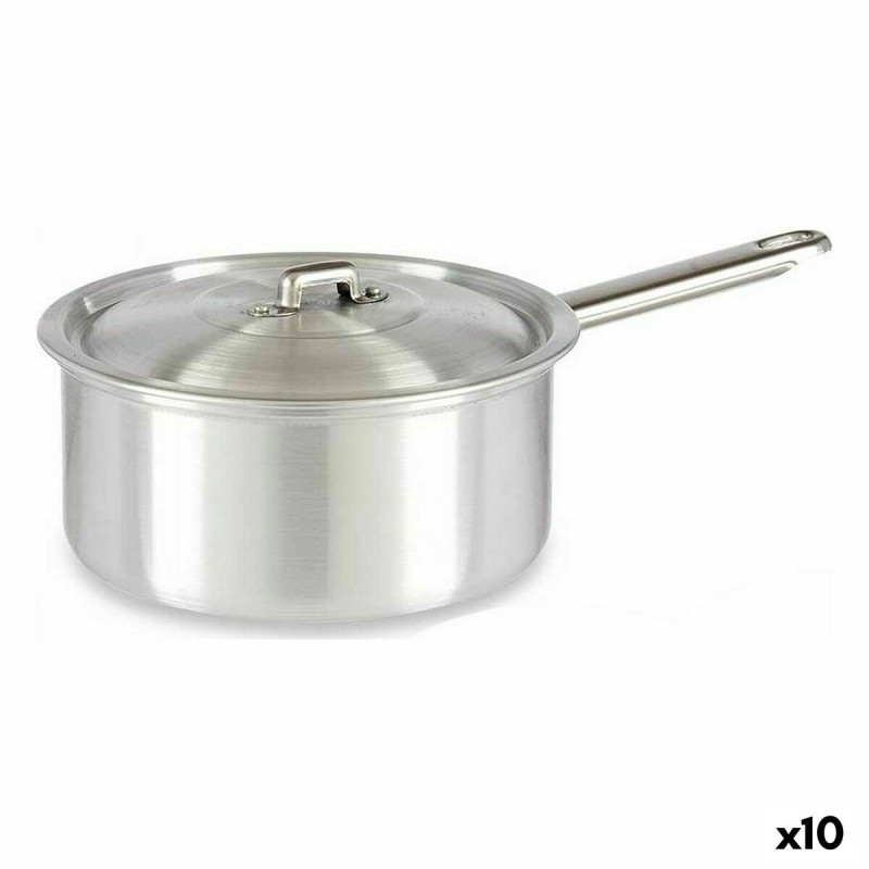 Casserole avec couvercle Kinvara 100020 Argenté Aluminium 2 L 20 x 12 x 35