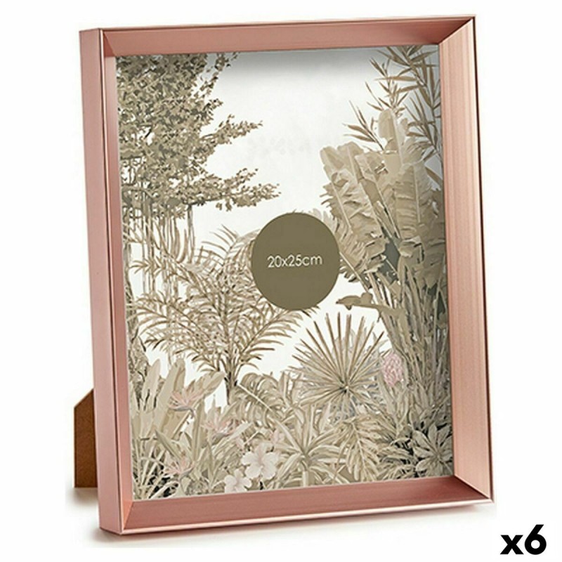 Cadre photo Rose Cuivre Plastique verre (22