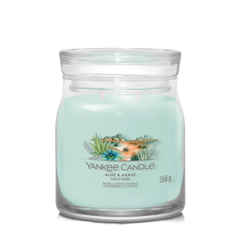 Bougie Parfumée Yankee Candle Aloe & Agave 368 g