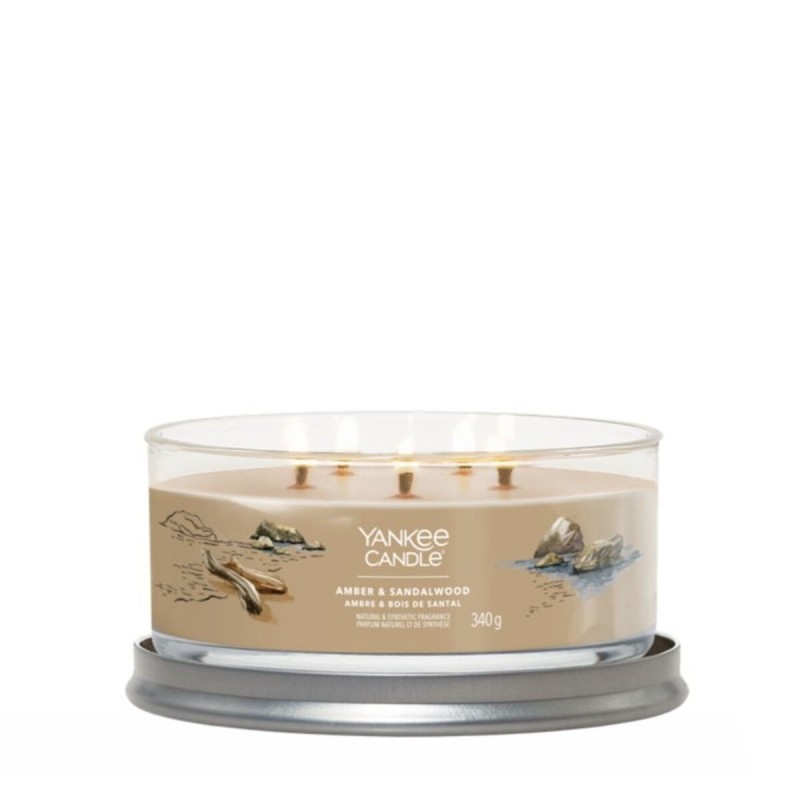 Bougie Parfumée Yankee Candle Amber & Sandalwood 340 g