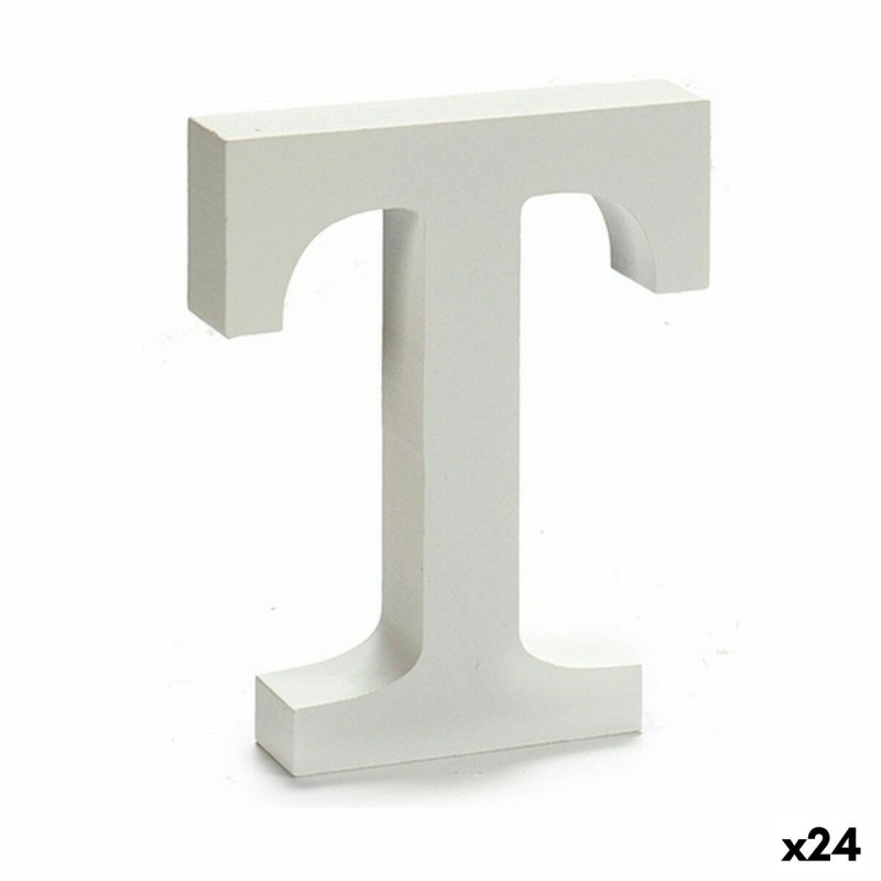 Lettre Pincello T Blanc 2 x 16 x 14