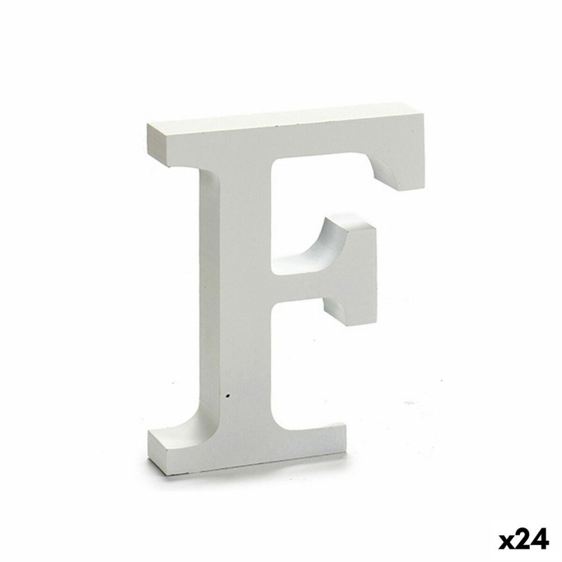 Lettre Pincello F Blanc 2 x 16 x 14