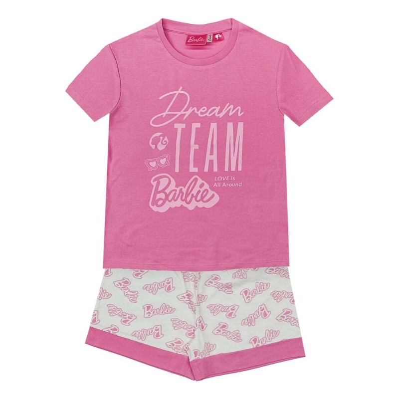 Pyjama Enfant Barbie Rose