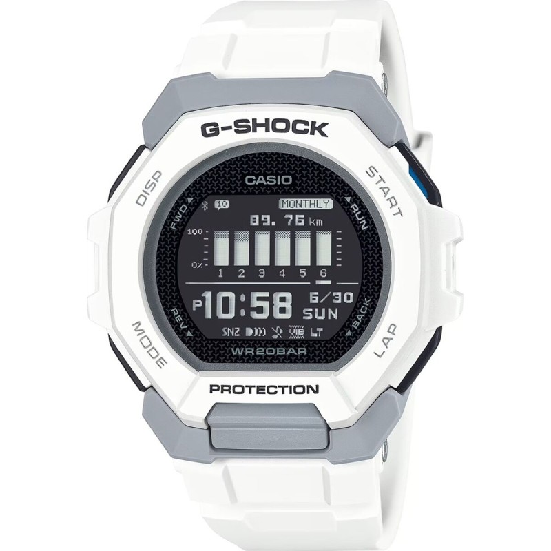 Montre Homme Casio G-Shock G SQUAD -  SUNNY SIDE STYLE Noir (Ø 47