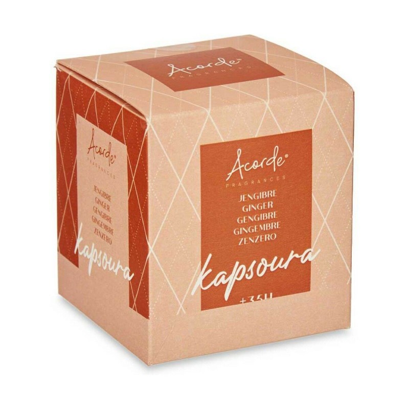 Bougie Parfumée Acorde 86484 Gingembre 120 g (12 Unités)