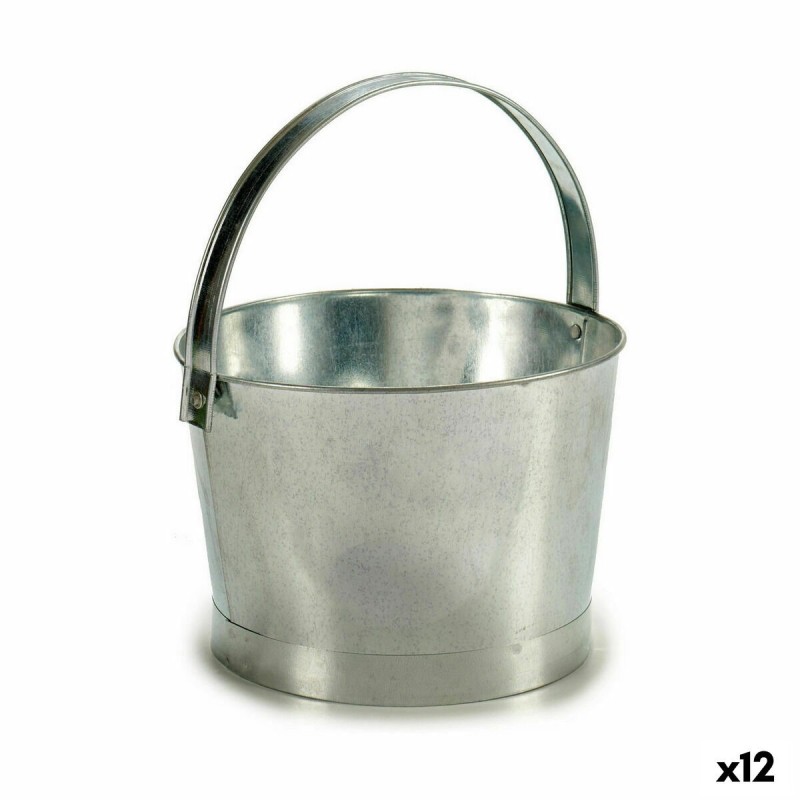 Pot Ibergarden NAVI-AR-280 Argenté Zinc Seau 25 x 30 x 26