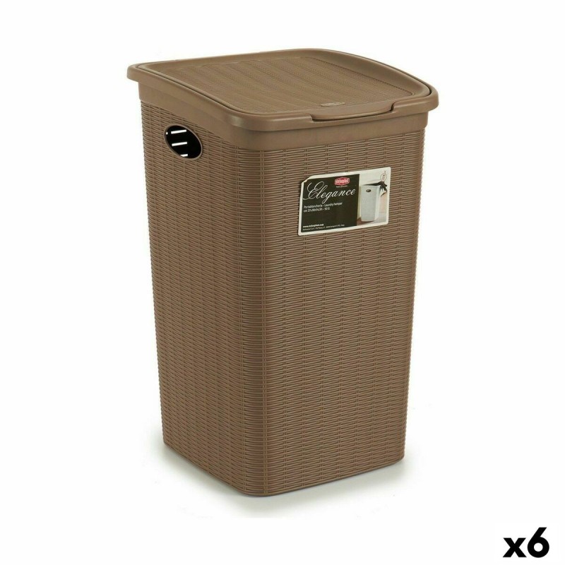 Panier à linge Stefanplast Elegance Beige Plastique 50 L 36