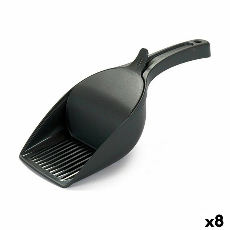 Pelle ramasse poussière Stefanplast Anthracite Plastique 12 X 7 X 27