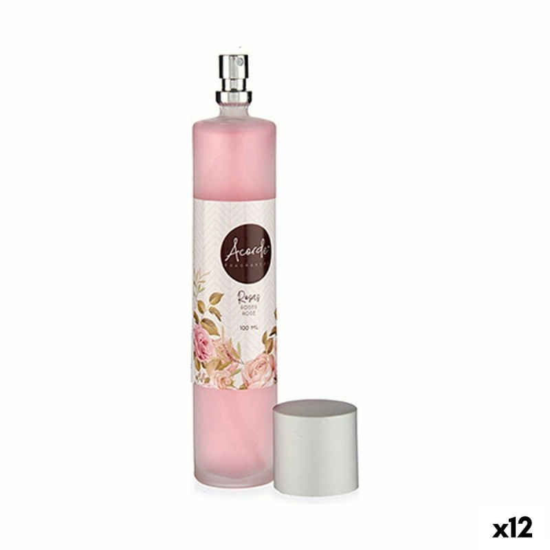 Spray Diffuseur Acorde 100ML SPRY-RO Rose 100 ml (12 Unités)