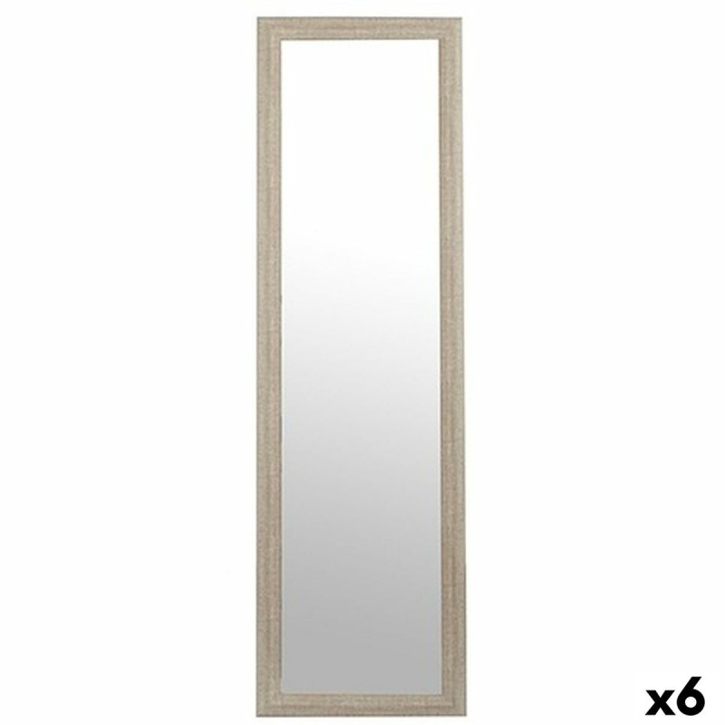 Miroir Gris Bois Verre 38