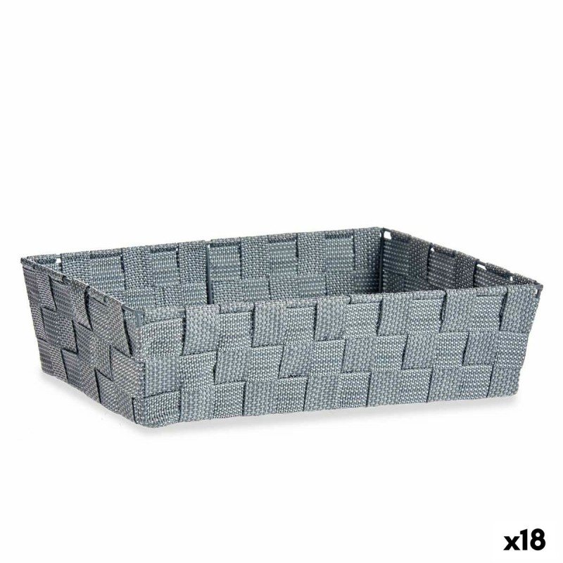 Panier Multi-usages Kipit 79812 Gris Tissu 3