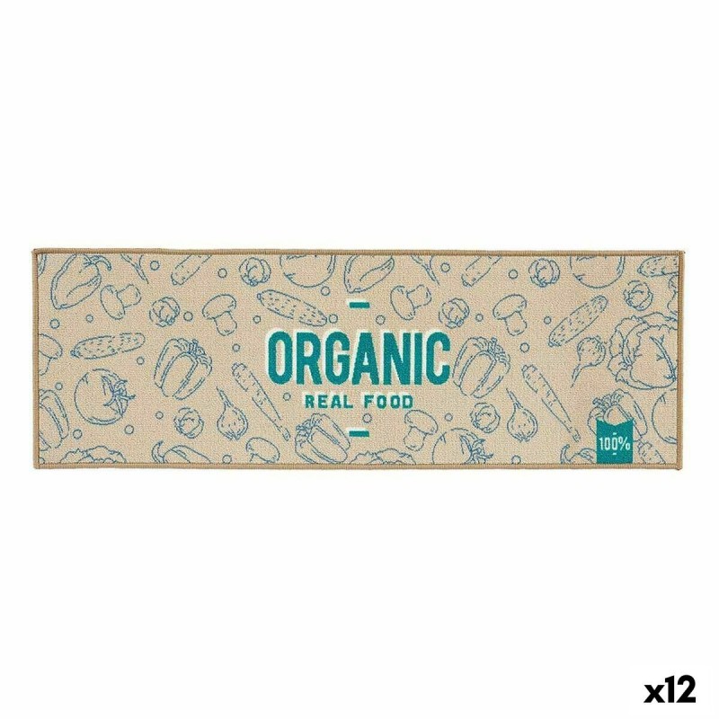 Tapis Kinvara Organic Beige 40 x 120 cm Polyvalents (12 Unités)