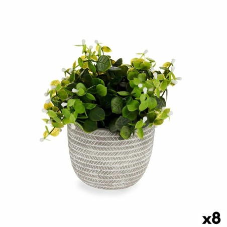 Plante décorative Ibergarden QY-H021 Plastique Fleurs 20 x 20