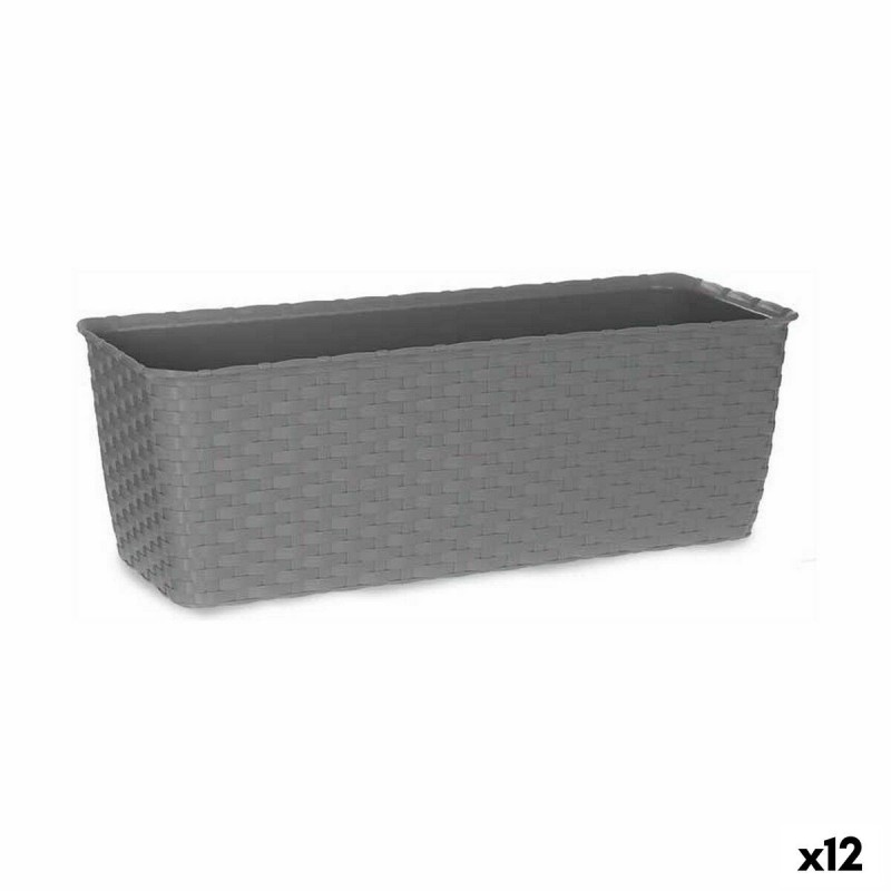 Jardinière Stefanplast Gris Plastique 15