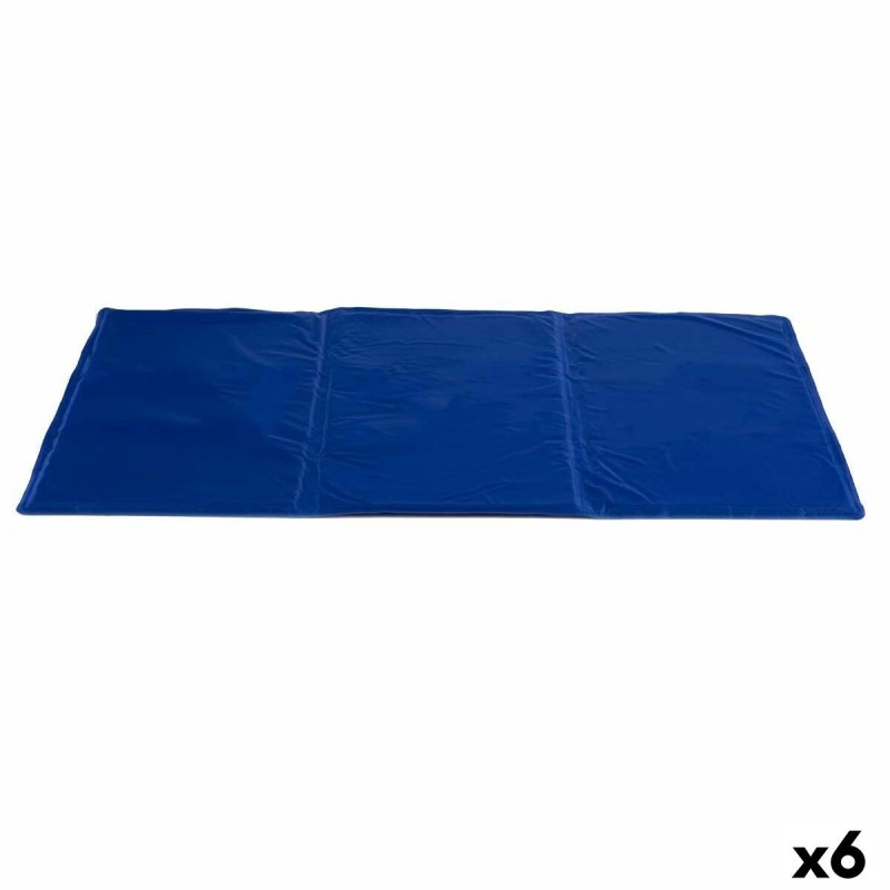 Tapis pour chien Rafraîchissant Bleu Mousse Gel 49