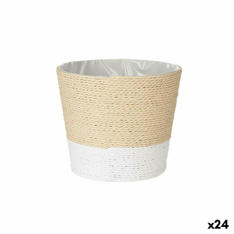 Cache-pot Ibergarden 86434 Blanc Corde Plastique 19