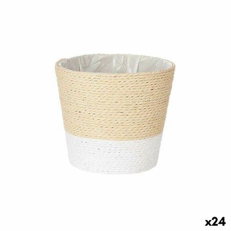 Cache-pot Ibergarden WY21-72 Blanc Corde Plastique 16 x 14