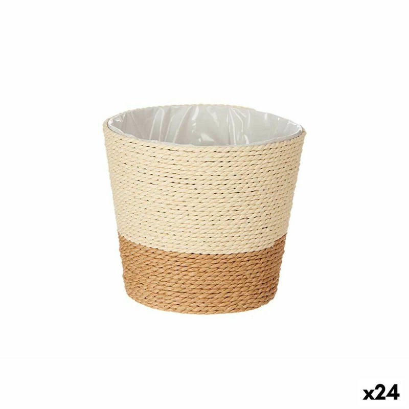 Cache-pot Ibergarden 86438 Marron Corde Plastique 16 x 14