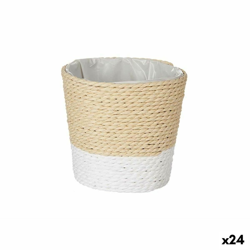 Cache-pot Ibergarden 86443 Blanc Corde Plastique 11 x 10