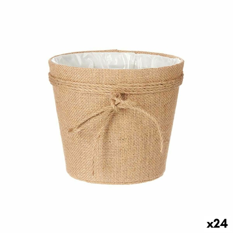 Cache-pot Ibergarden WY18-69 Marron Tissu Lien 19