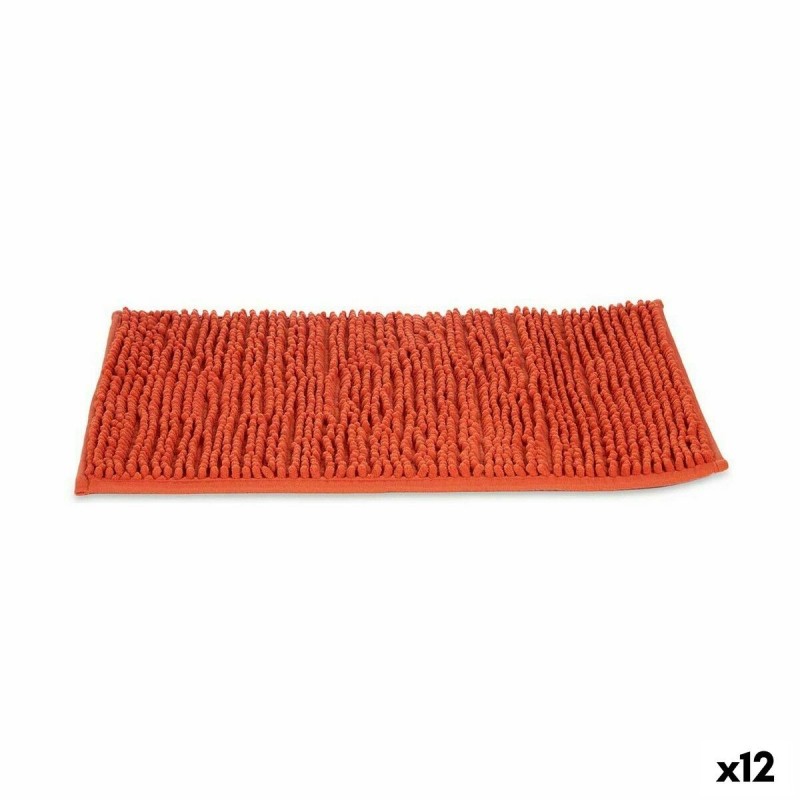 Tapis de bain Berilo GI/6 Orange 60 x 40 x 2 cm (12 Unités)