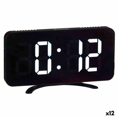 Montre Numérique de Table Noir ABS 15