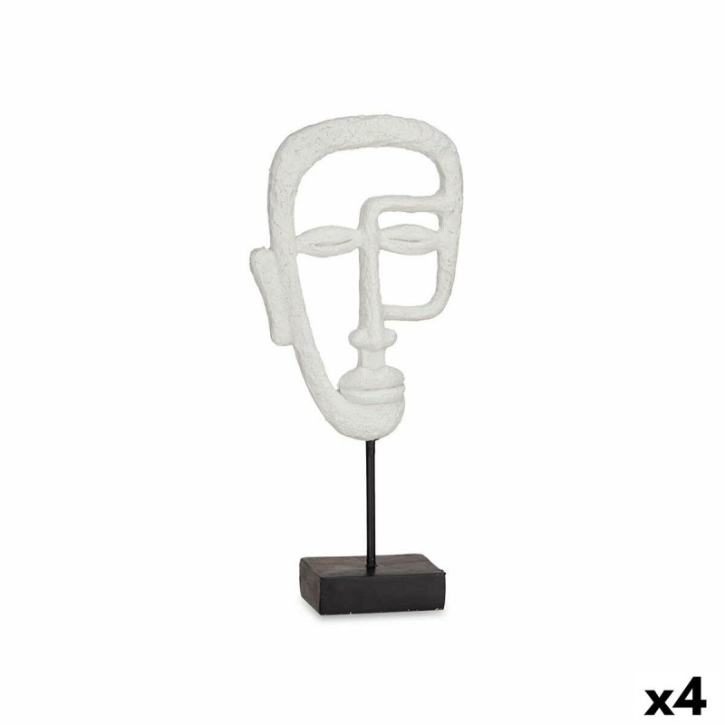 Figurine Décorative Visage Blanc 19