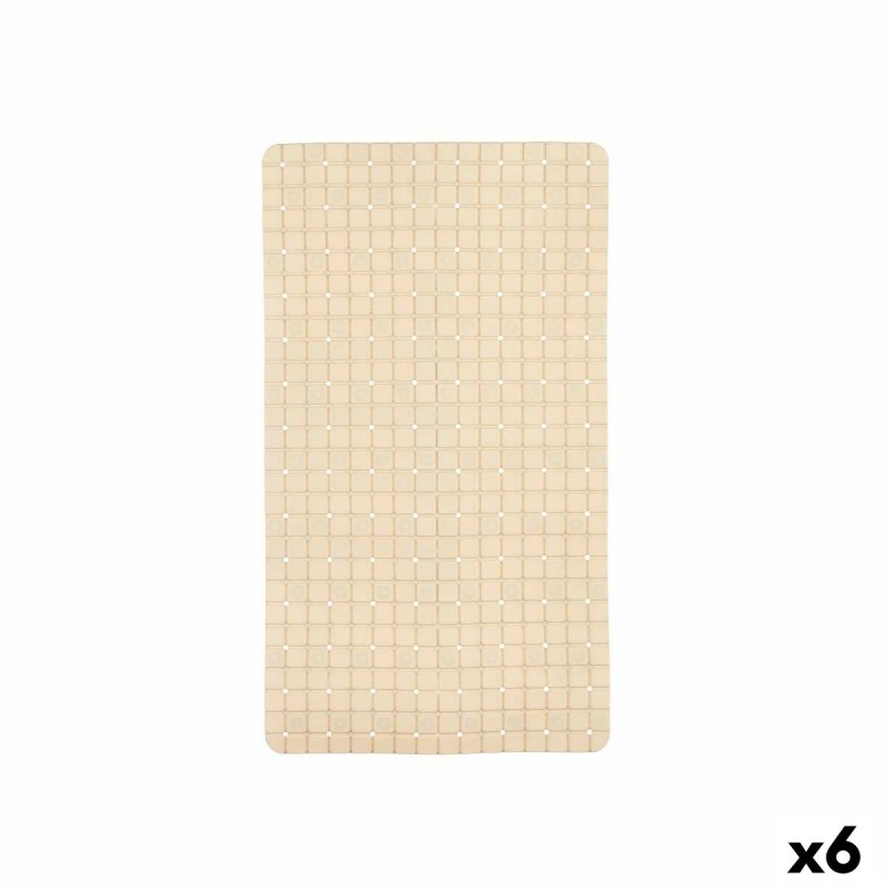 Tapis de Douche Antidérapant Berilo BM509 - 312 Beige PVC 67