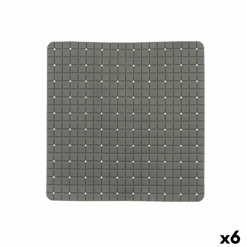 Tapis de Douche Antidérapant Berilo BM509S -315 Gris PVC 50