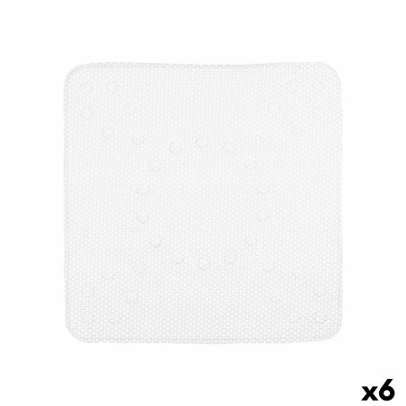 Tapis de Douche Antidérapant Berilo BM814-5353 - 320 Blanc PVC 53 x 52