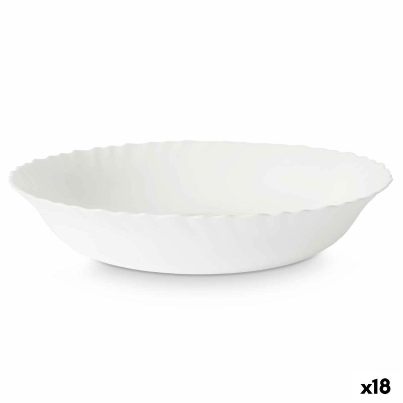 Saladier Vivalto LQW-110 Blanc Verre opalin 27