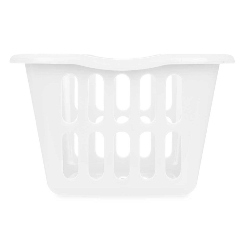 Panier Kipit 8067-W Blanc polypropylène 50 L 58 x 24 x 42 cm (12 Unités)