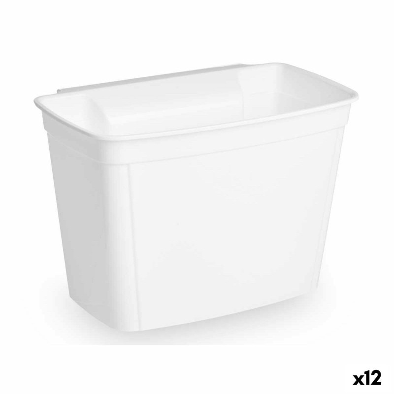 Support pour Sacs Poubelle Kinvara 02 001 Blanc Plastique 4 L (12 Unités)