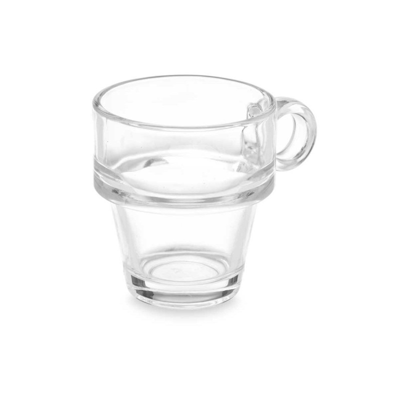 Tasse Vivalto Z908-4/BHA6 Transparent verre 90 ml (6 Unités)