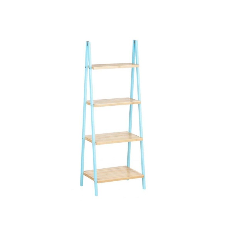 Etagère de salle de bains Berilo WR5504-4-428 Bleu Naturel 40 x 109