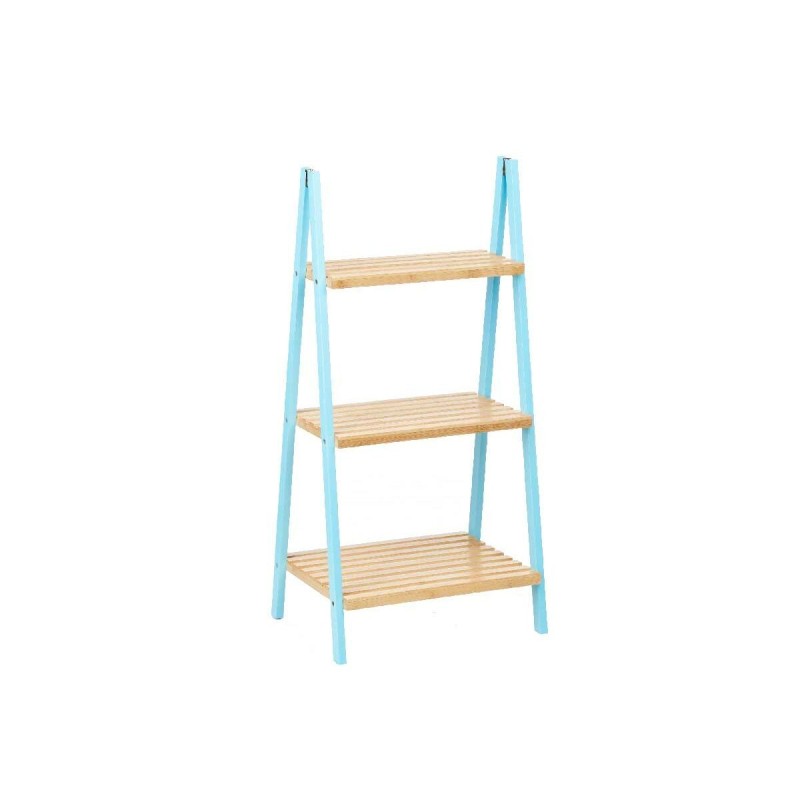 Etagère de salle de bains Berilo WR5504-3-433 Bleu Naturel 40