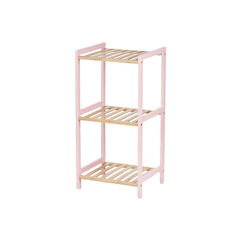 Etagère de salle de bains Berilo WR5503-3-468 Rose Naturel 35 x 30 x 70 cm