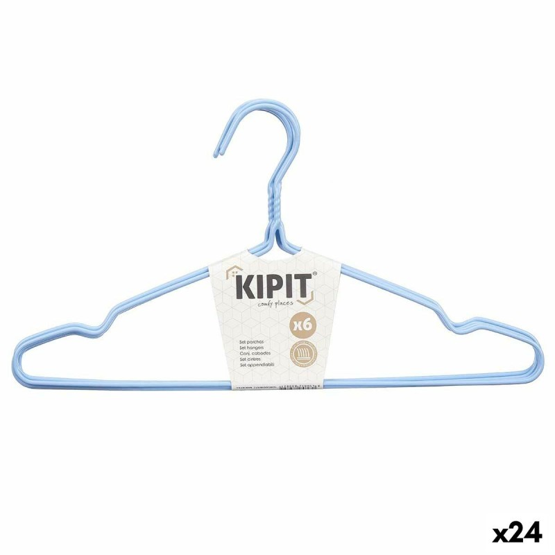 Jeu de porte-manteaux Kipit 29100193 Métal Silicone 40 x 21 x 0