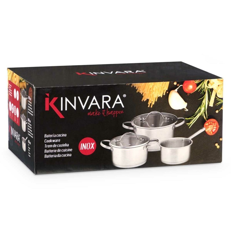 Casseroles Kinvara 17712 Acier (2 Unités)