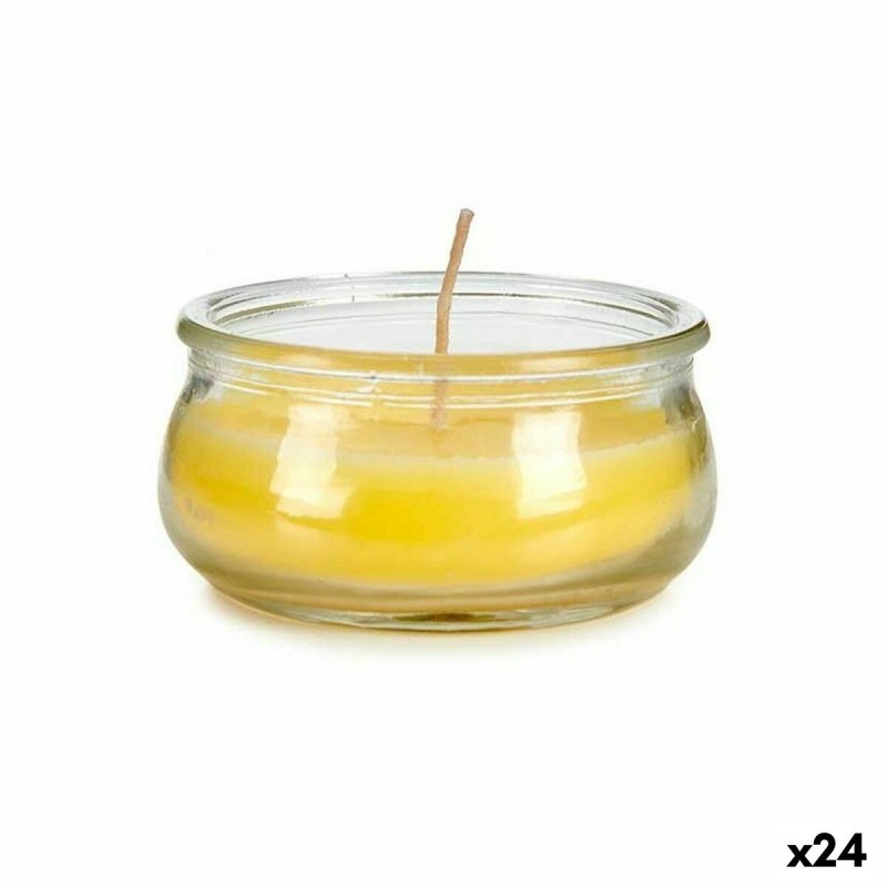 Bougie Ibergarden HL-G60CIT Jaune verre Cire 7