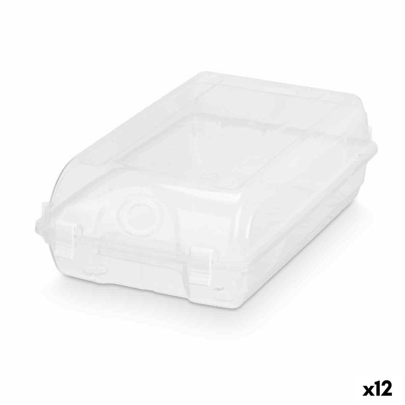 Boîte à chaussures empilable Transparent Plastique 19 x 10